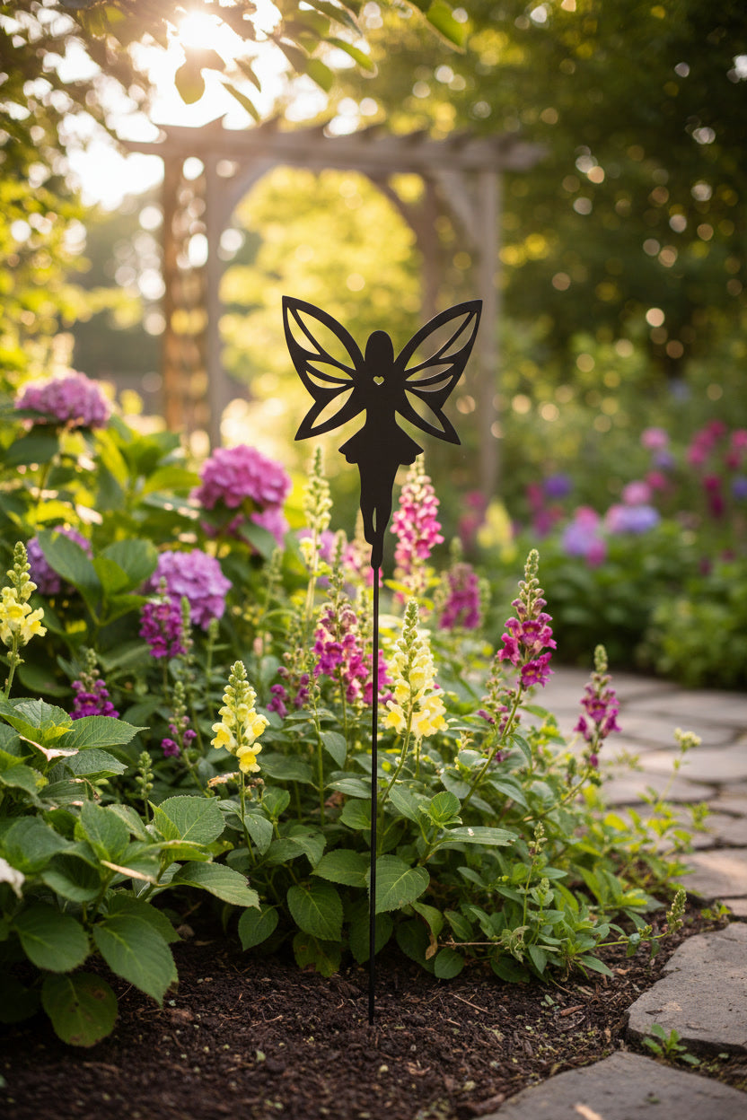 Garten- & Blumenstecker „Zauberhafte Fee“ (Indoor & Outdoor)