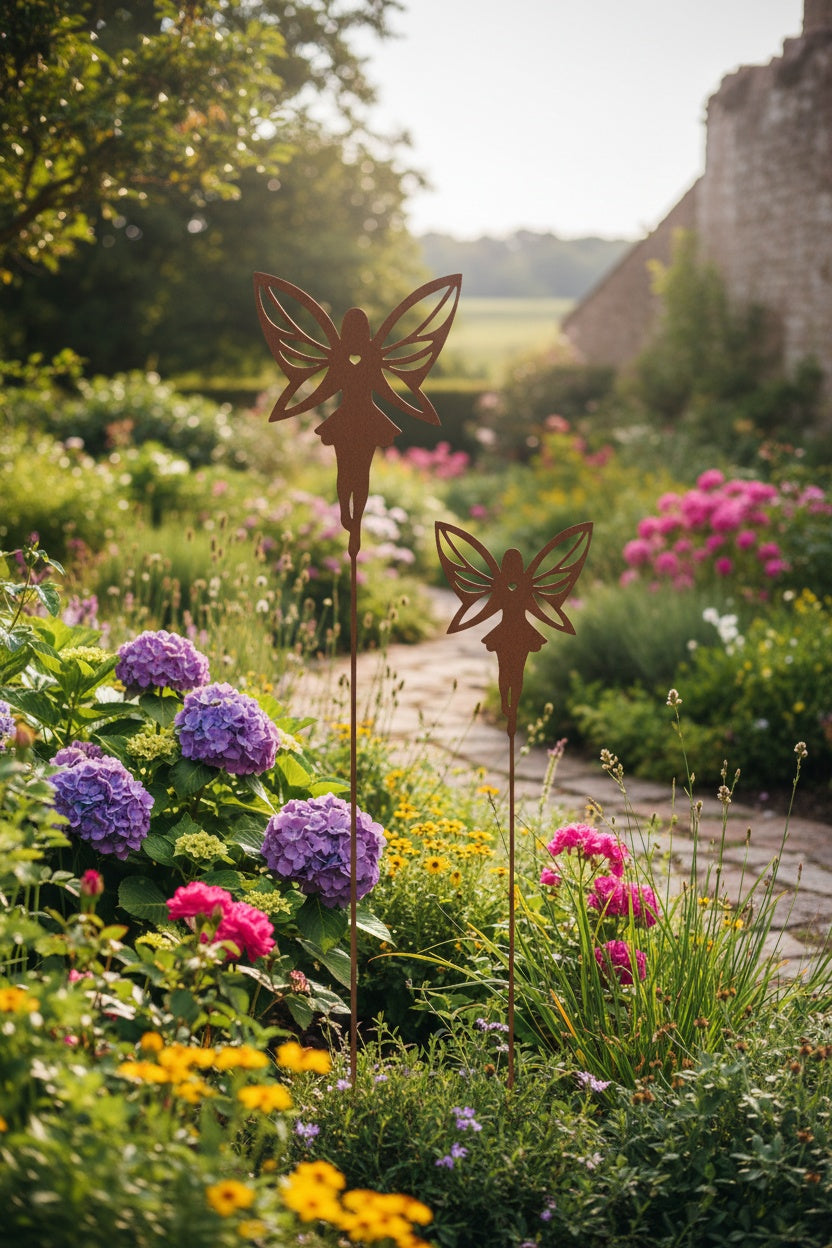 Garten- & Blumenstecker „Zauberhafte Fee“ (Indoor & Outdoor)