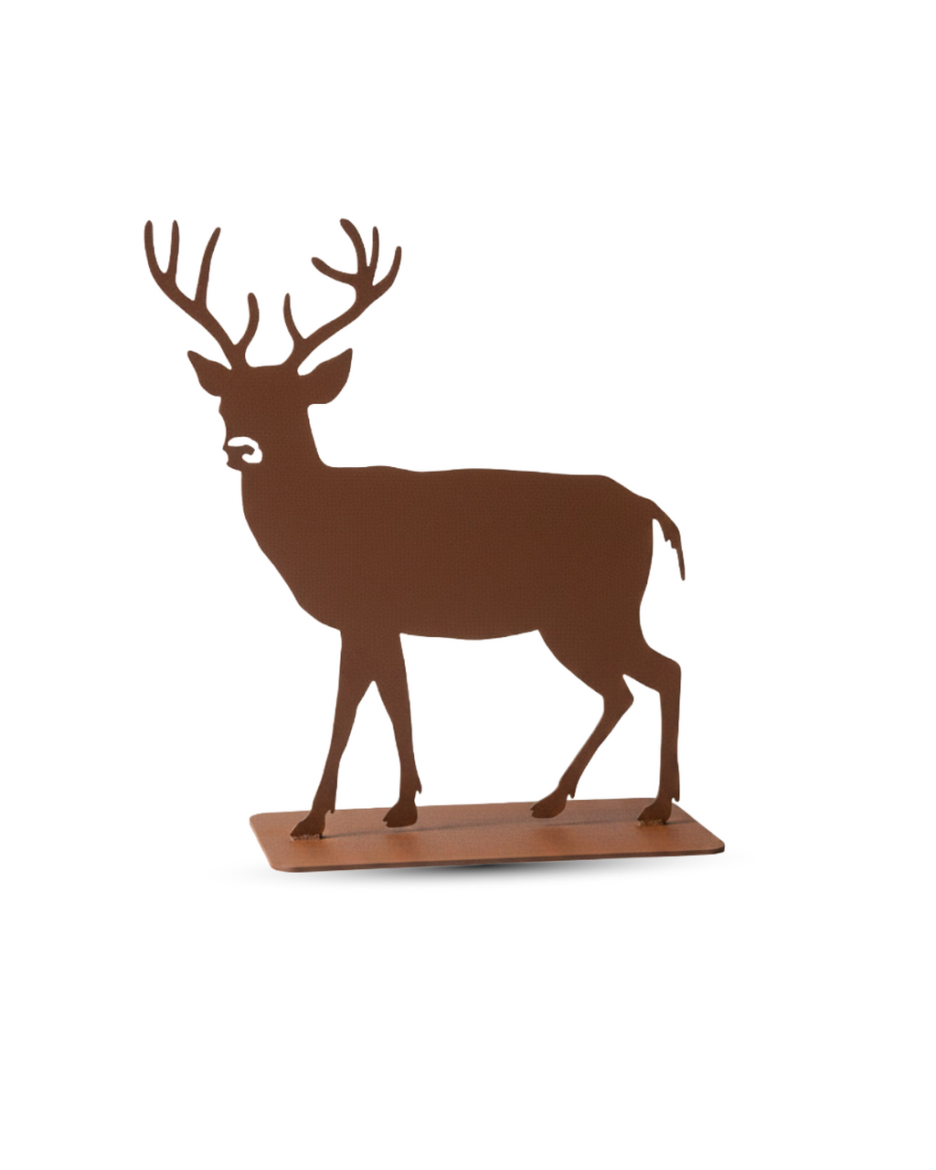 Metall Hirsch – Wetterfeste Hirschfigur für Haus, Garten und Terrasse