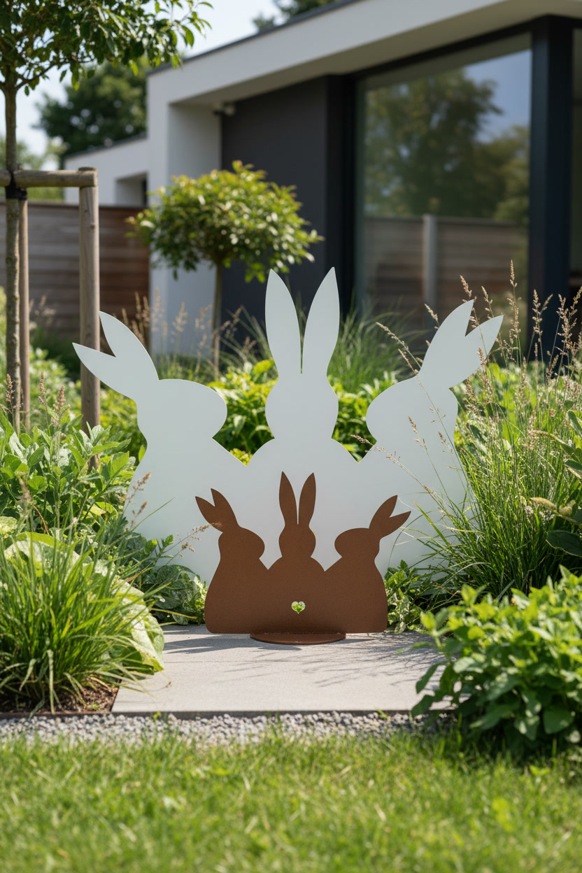 osterdeko-hasen-trio-aus-metall-moderne-garten-fruehlingsdeko